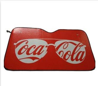 New Creative customed logo car foldable bubble foil front back sunshade