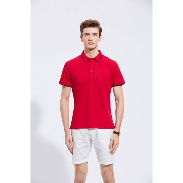Size 5XL Cotton Fabric Polo Shirts SGS Flyita Casual Work Polo Shirt
