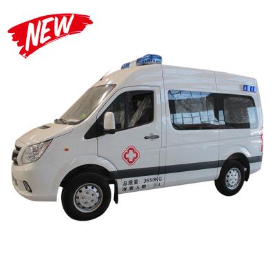 Foton Gasoline Ambulance Vehicle EURO 5 Automatic Transmission