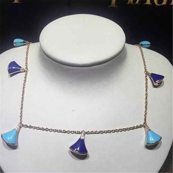 Luxury jewelry Factory B  Long Necklace 18k gold white gold yellow gold rose gold   necklace