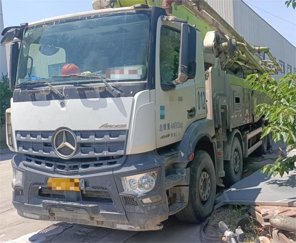 2020 62 metros ZLJ5441THBBE Zoomlion Mercedes chassi Usado Concrete Pump Truck Mixer