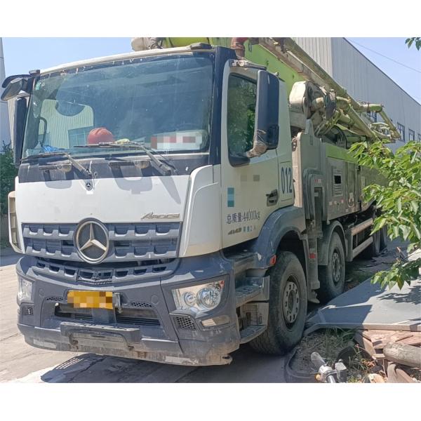 2020 62 Meters ZLJ5441THBBE Zoomlion Mercedes chassis Used Concrete Pump Truck Mixer