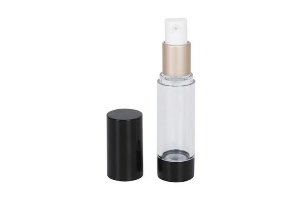 15ml 20ml 30ml 35ml transparente COMO a garrafa cosmética UKA24 do curso da garrafa mal ventilada da bomba