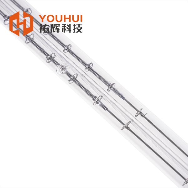 11x23mm Twin Tube Lampes à quartz à chauffage infrarouge 200-6000W