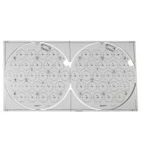 Round PCB 150mm SMD LED PCB Board FOR 100 Watt 3030 Lighting