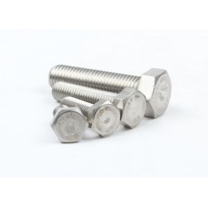 Stainless Steel 17-4 PH Hex Bolts 3/8”-24 and Polished Finish for Aerospace and Military Applications