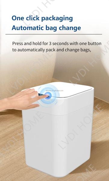 20L Smart Induction Trash Can Self-changing trash can
