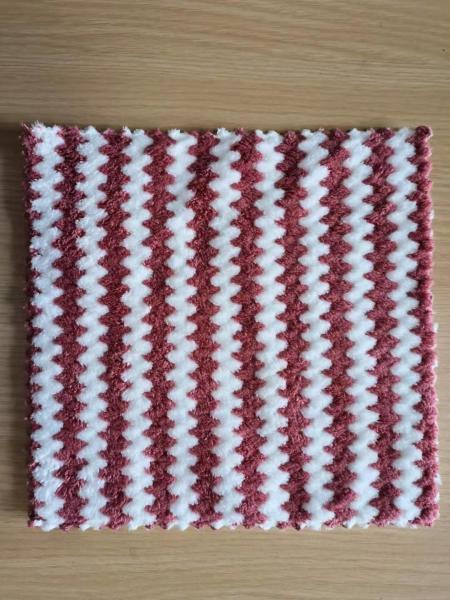 Colorido cor-de-rosa cinzento de toalhas de cozinha 24*24cm de Microfiber da poliamida do poliéster 20% de 80%