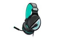7,1 bordadura prendida - peso leve sadio dos auriculares com conexão de USB