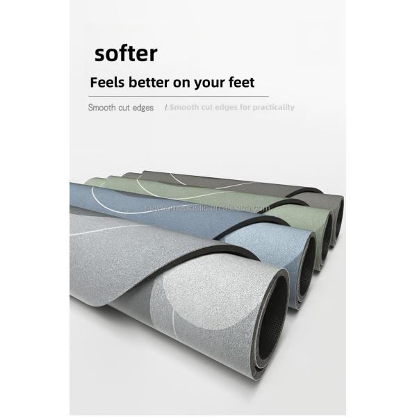 Легко очищаемый кухонный коврик 45 * 120 см Размер для поглощающей и устойчивой к грязи поверхности