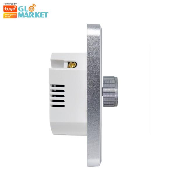 Glomarket Smart Home Dimmer Switch Tuya Zigbee Voice Control Knob Dimming Adjust Brightness With Digital Display
