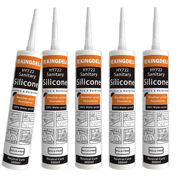 Низкая цена Купить Силиконовый герметизатор Общее назначение Санитарное стекло Клей