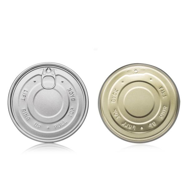 502 126.5mm Alum 16KG Dry Food Plastic Tin Can Lids