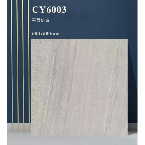 600x600mm Full Body Rustic Porcelain Tile Outdoor Non Slip Frost Resistant Floor Tile