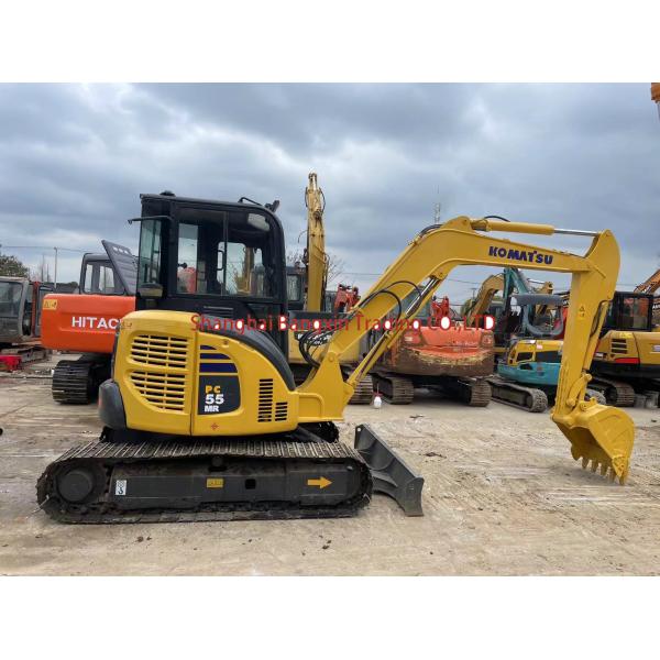 Komatsu PC55MR Mini Excavator with 90% Degree and Original Hydraulic Cylinder
