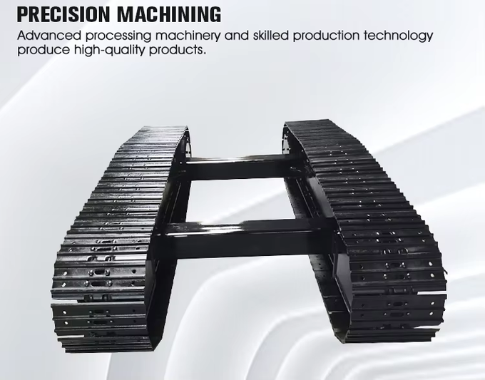 High Strength Welded Steel Crawler Base Frame Customizable Mounting Shock Resistant Anti Corrosion