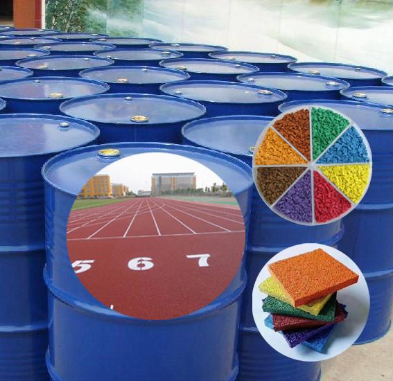 MDI Based Polyurethane White / yellow Glue Rubber Crumb Glue