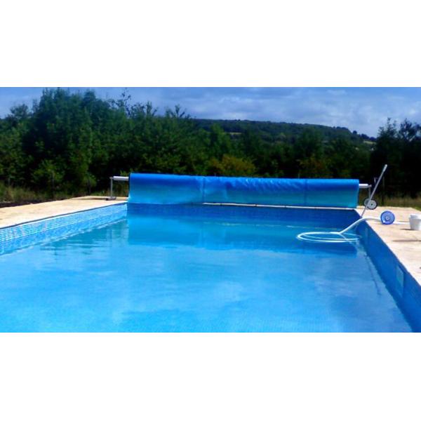 Пылестойкий PE пузырь солнечный пленка бассейн одеяло 4M * 9.50M анти - УФ 18 месяцев