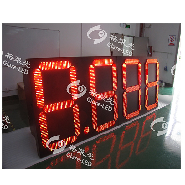 8000cd/M2 Led Digital Gas Price Sign Display Fuel Media Datasheet (Ледированный