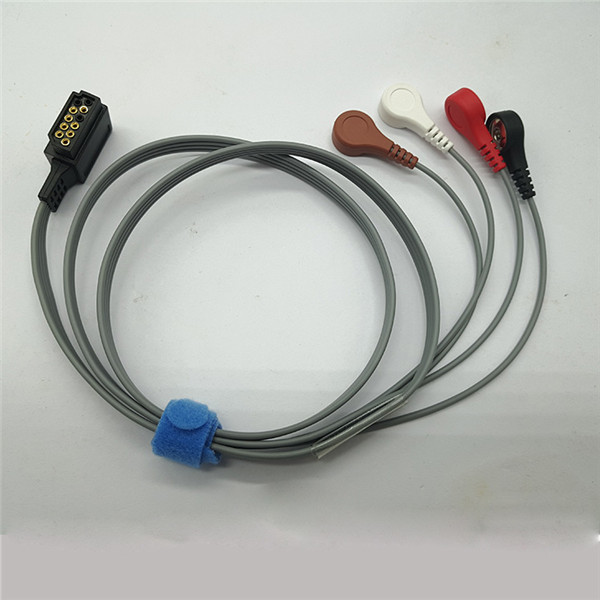 Зажимы PH ECG руководства Digitrak XT 4, серое медицинское Ekg для машины ECG