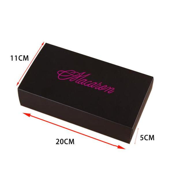 Custom Biodegradable Macaron Packaging Box For Bakery Shop