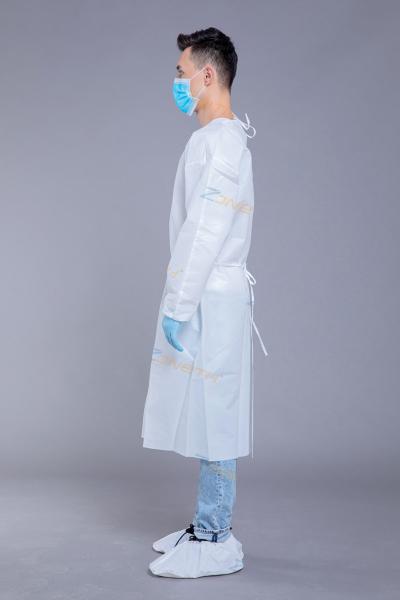 CE Unisex Full Size 45gsm Disposable Medical Uniform