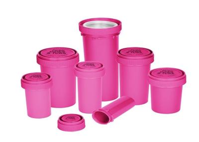Reversible Cap Child Safety Medicine Pill Bottles Vial PP Material Bottle