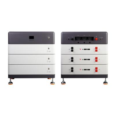 Manufacturer 48V 100Ah 200Ah 300Ah Stackable 51.2V 5Kwh 10Kwh 15Kwh LiFePO4 Battery for Solar Home Energy Storage Use