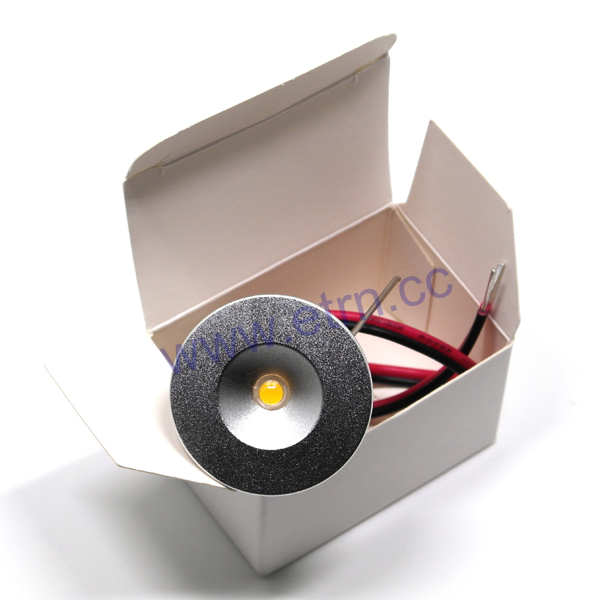 NEW 3W Round Super MINI LED Downlight Cabinet buried stair Light Spotlights