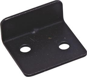 2 Holes Cabinet Fixing Brackets , Door Lock Bracket 2mm Thickness Long Life Span