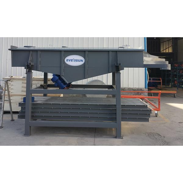 Silica Sand Linear Vibrating Screen Sieve Sifter Machine For Quarry Stone