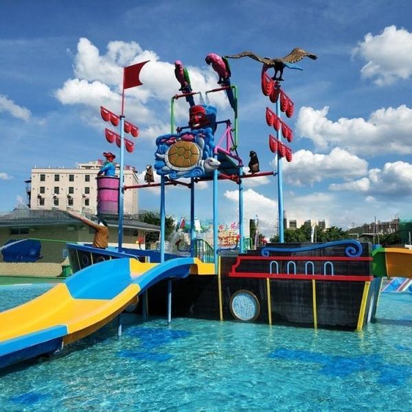 18м*16м*9м Пиратское судно Водный парк Детская водная площадка Прочная конструкция