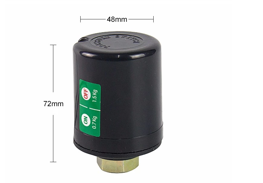 регулятор переключателя давления 1.8Bar 12PSI ZPS-2 для гидравлического насоса подкачки