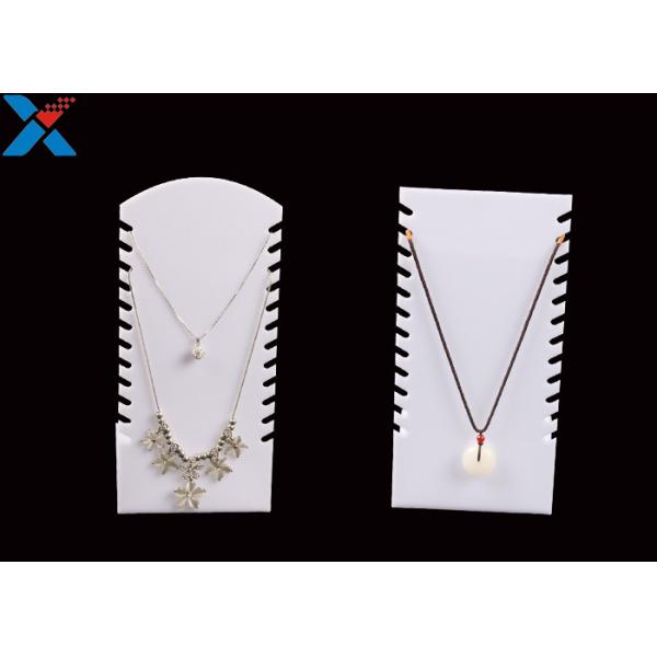 Jewellery Store Acrylic Necklace Display Stands , Acrylic Necklace Holder Pendant Bracelet