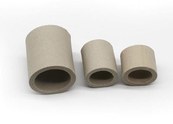 Large Size Ceramic Structured Packing / Ceramic Raschig Rings For Tower Packing