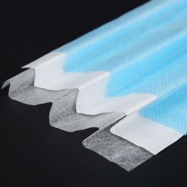 Dust Protection Non Woven Face Mask  With 3 Layers Face Protection Pad