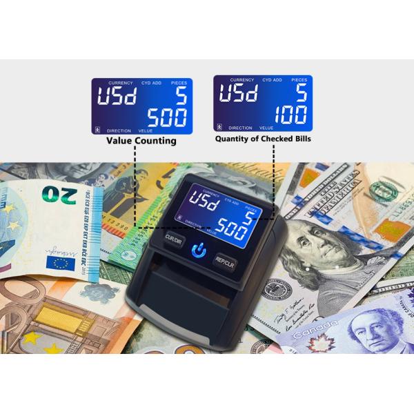 0.5s в детектор денег детектора банкноты Билл AL-130A поддельный