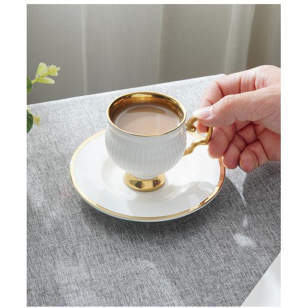 Release Arabian Design Ceramic Coffee Cups for Coffee Shops Customized Logo