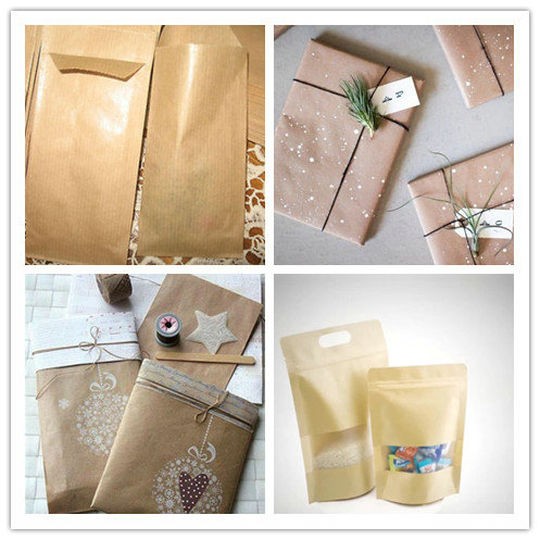 Rollo puro del papel del 100% MG Brown Kraft de 32 a 60gsm que envuelve la comida FDA FSC ISO