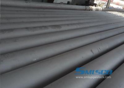 Solid Chimney 316L Stainless Steel Seamless Pipe Annealing