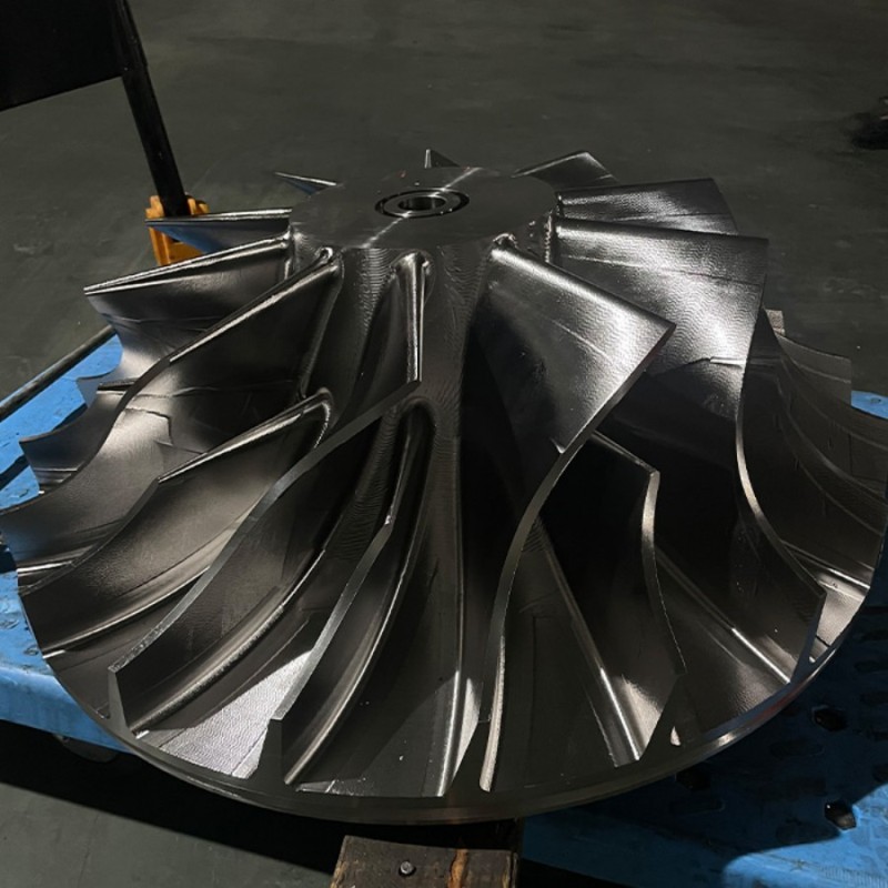 180℃ High Temperature Centrifugal Impeller Machined CNC Impeller
