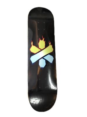 Durable Custom Printing Professional Skateboard Decks With Polyurethane Wheel