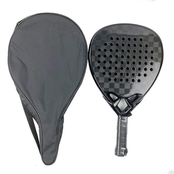 Adults Beach Tennis Racquet Eva 17 UV Printing Paddle Tennis Raquet