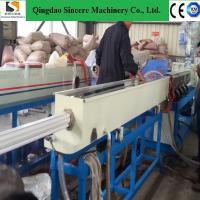 Ligne d'extrusion de tubes en plastique avec une vitesse de production de 1-20 m/min pour la fabrication de tubes en PVC de 50-200 mm