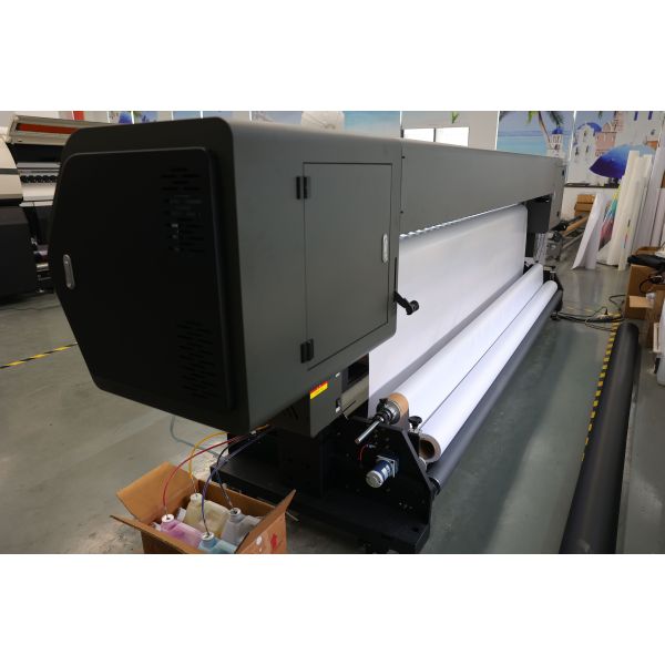 Industrial Digital Printing Wide Format Solvent Flexible Banner Canvas Printer Inkjet Plotter C8 PLUS 8head Industrial Printer