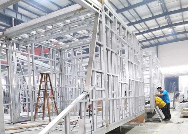 Da estrutura nova à prova de fogo da armação de aço da luz da casa pré-fabricada do projeto da Furacão-prova da Terremoto-prova planos padrão da avó de Austrália