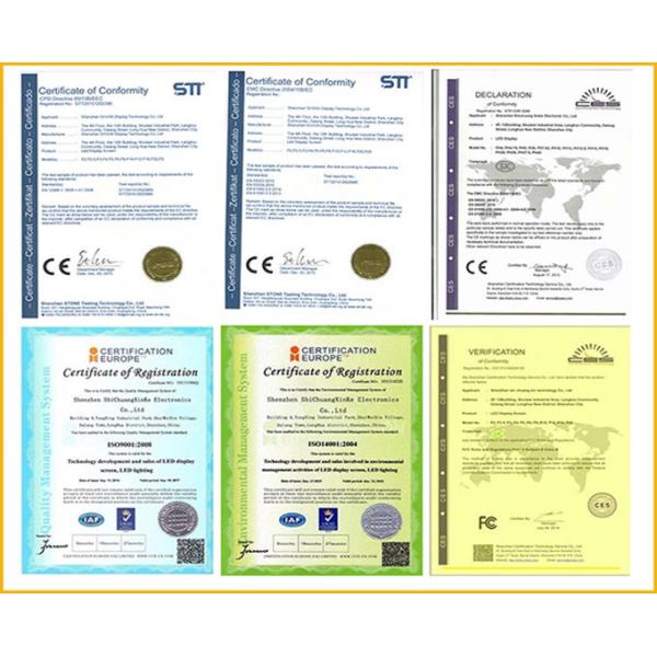 Полный цвет рекламный светодиодный видео дисплей для церкви / детских площадок 100000 часов Продолжительность жизни