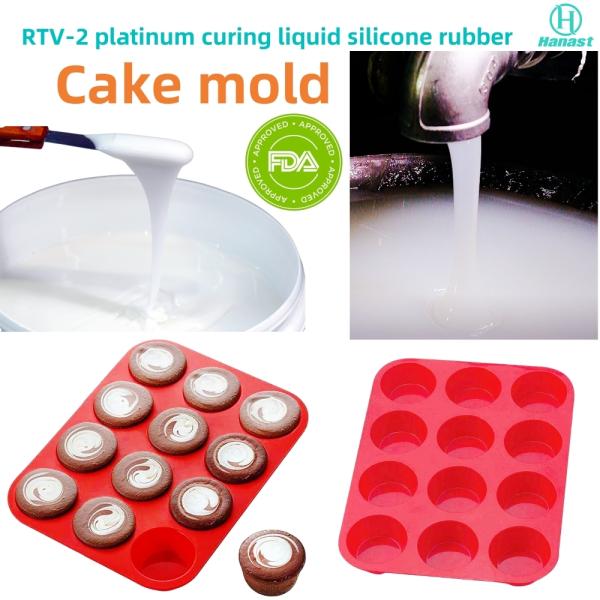 Next-Gen Platinum LSR for Gourmet Chocolate & Cake Molds - Nano-Enhanced Food Safety - 1000+ Uses Guaranteed - Smart Mold Tech Ready