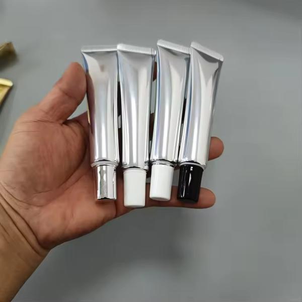 Envases de tubos cosméticos de brillo labial, mascarillas faciales de plástico vacías, tubo de bálsamo labial