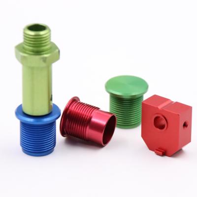 Fazer à máquina de alumínio vermelho verde do controle numérico da precisão das peças do CNC